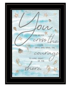 "You Can Never" by Cindy Jacobs; Ready to Hang Framed Print; Black Frame