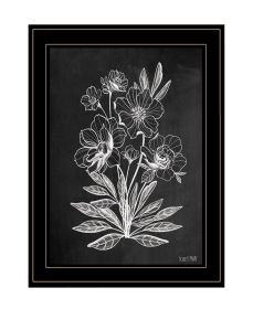 "Vintage Chalkboard" by HOUSE FENWAY ; Ready to Hang Framed Print; Black Frame