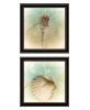 "The Sea III & Sea IV" 2-Piece Vignette by Sophie 6; Ready to Hang Framed Print; Black Frame