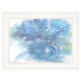 "Morning Glory" By Tracy Owen; Ready to Hang Framed Print; White Frame