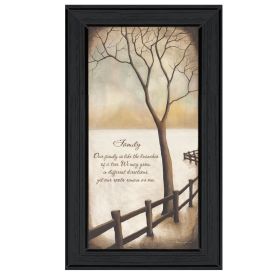 "Family" By Kendra Baird; Ready to Hang Framed Print; Black Frame