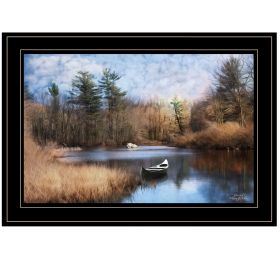 "Riverside" by Robin-Lee Vieira; Ready to Hang Framed Print; Black Frame