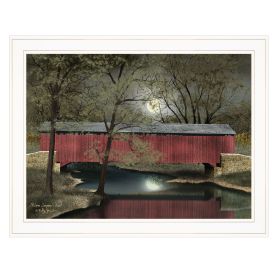 "Warm Summer's Eve" by Billy Jacobs; Ready to Hang Framed Print; White Frame