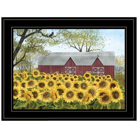 "Sunshine" by Billy Jacobs; Ready to Hang Framed Print; Black Frame